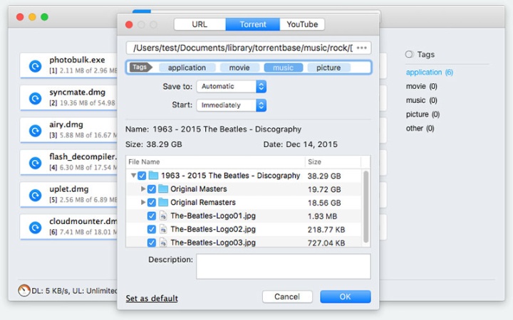 torrenting client for mac
